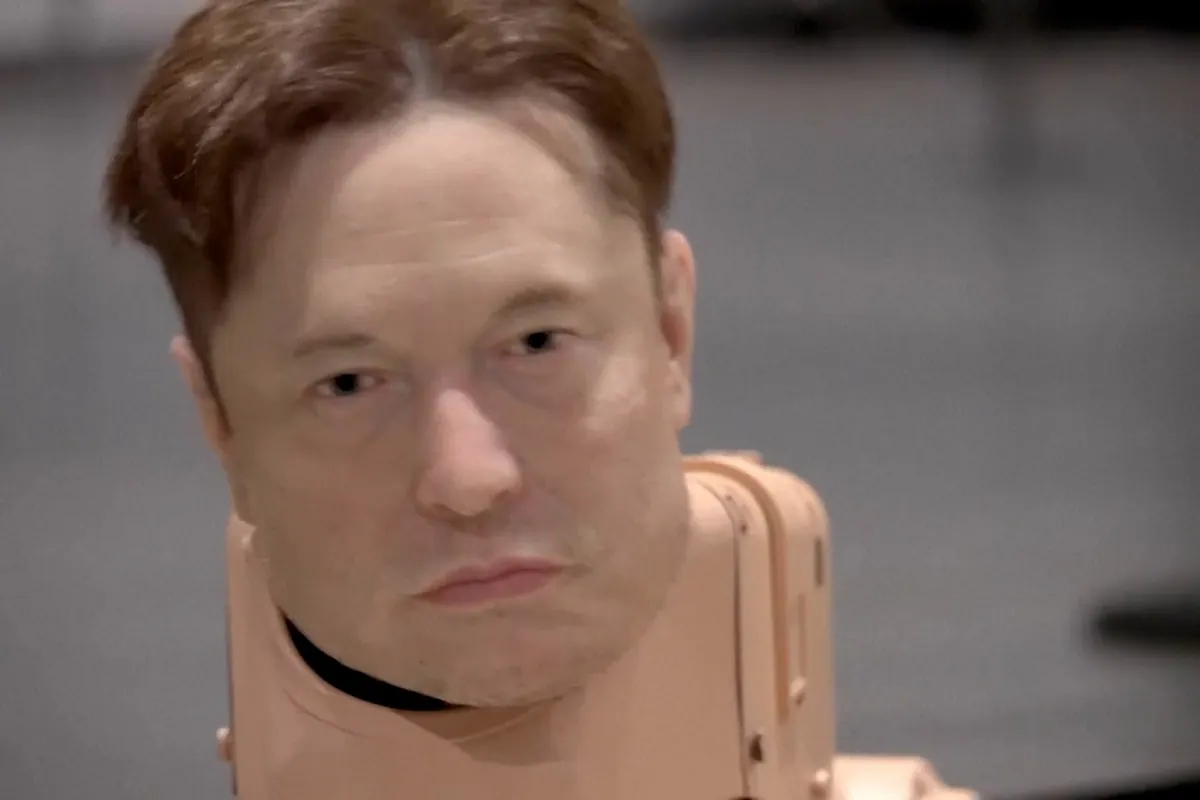 Así son los perros robot con las cabezas de Musk, Bezos, Zuckerberg y Warhol