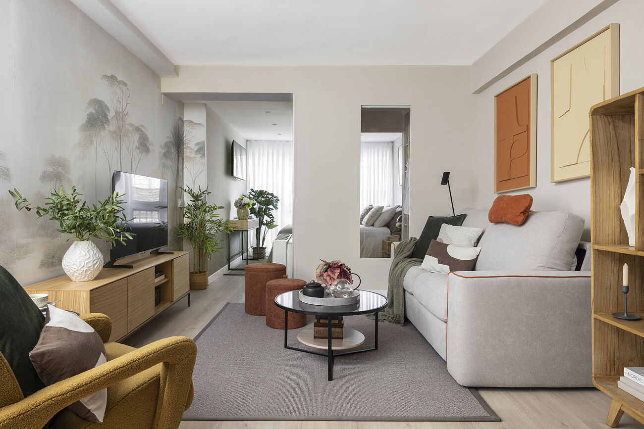 El apartamento solo cuenta con una �nica entrada de luz natural, al...