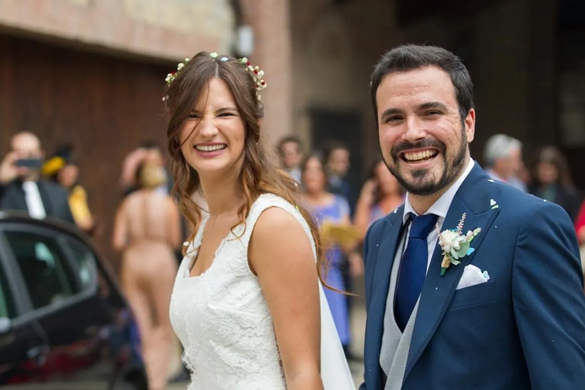 Boda de Alberto Garzón Famosos