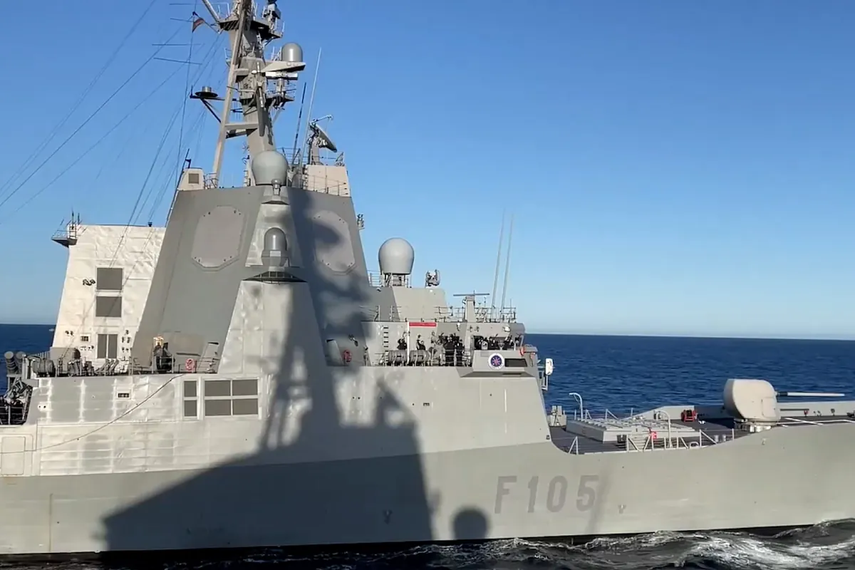 Así es la Cristóbal Colón', la fragata que España ha enviado a Chipre tras los ataques de Irán