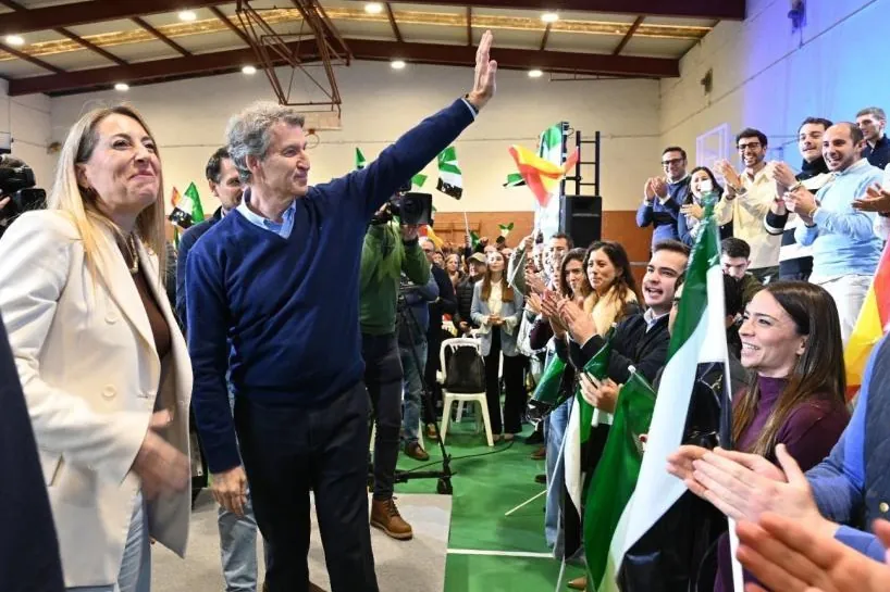 Feijóo vaticina una victoria en Extremadura que será el primer paso del cambio en este país para volver a una política de principios