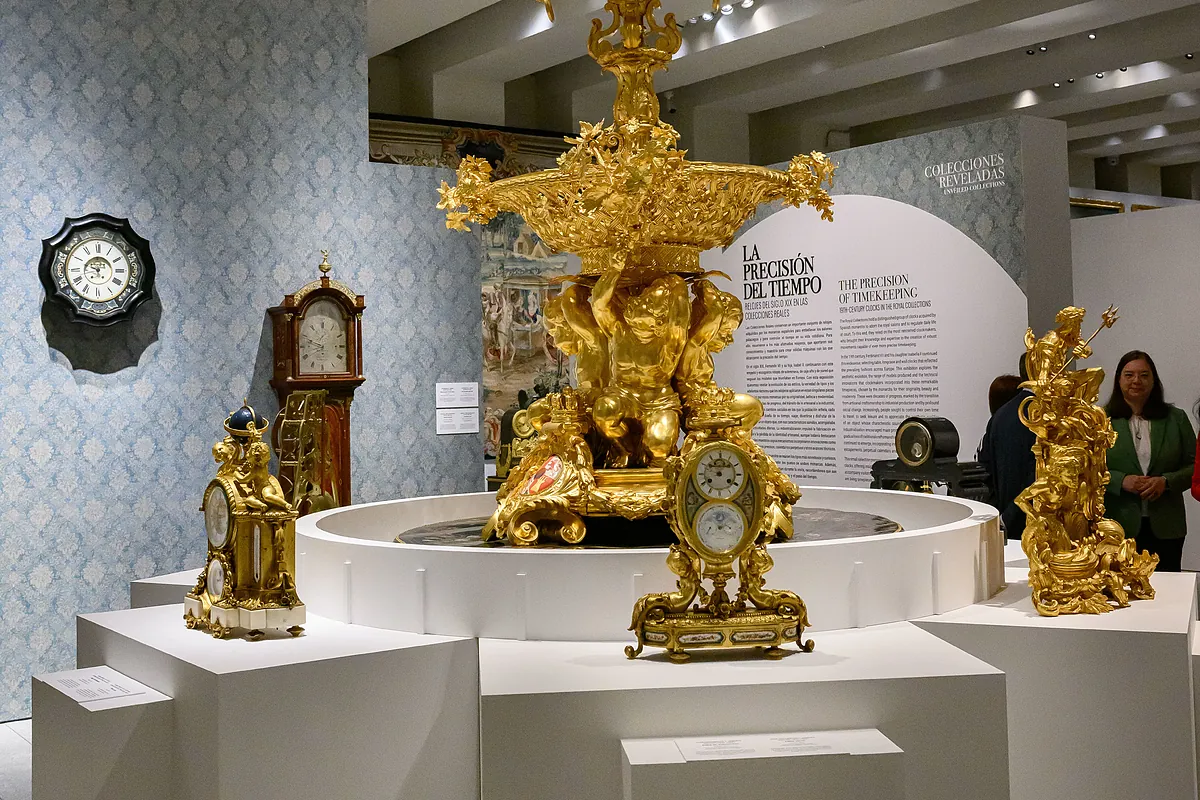 20 maneras de medir el tiempo con mucho arte: de los relojes que adquirió España tras el saqueo de José Bonaparte al cronómetro marino de Francisco de Asís