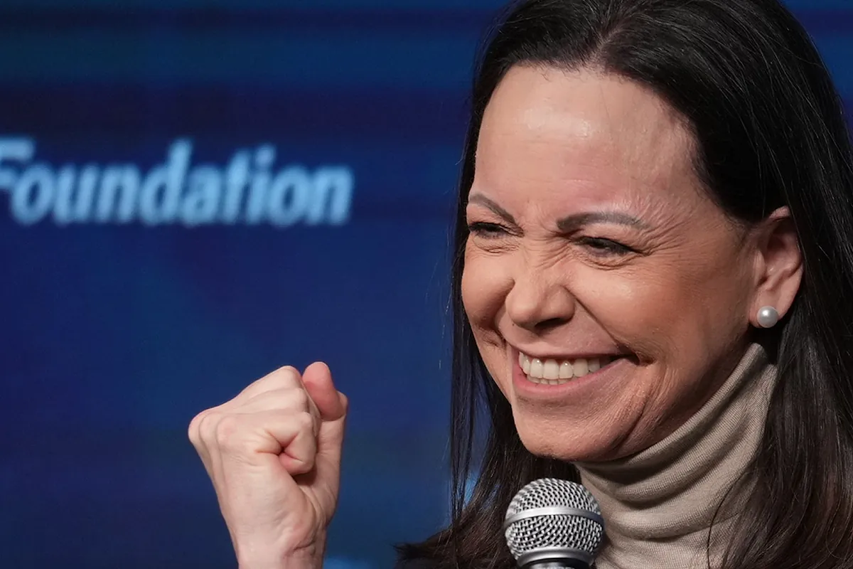 María Corina Machado asegura que "Delcy Rodríguez le tiene terror a Trump"