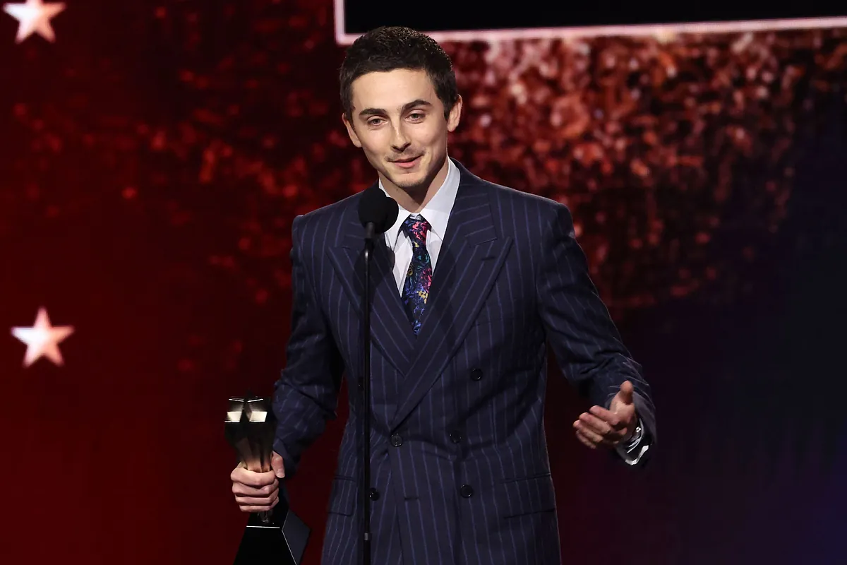Timothée Chalamet se declara a Kylie Jenner en los Critics Choice Awards: "Te quiero. No podría haber hecho esto sin ti"