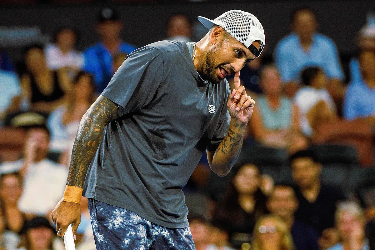 Kyrgios, una carrera marcada por los escándalos: positivo por cocaína, faltas de respeto y gestos obscenos