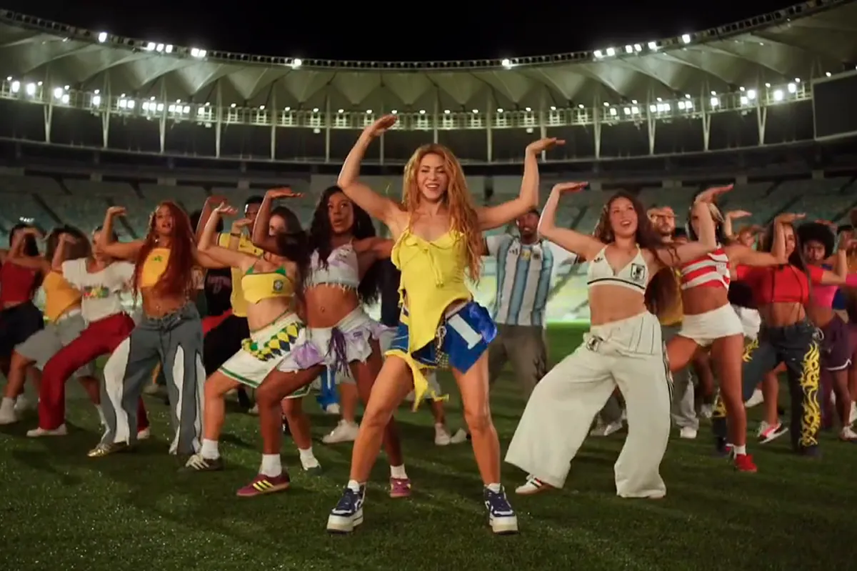 La canción 'Dai Dai', de Shakira, será el himno oficial del Mundial de Fútbol de 2026