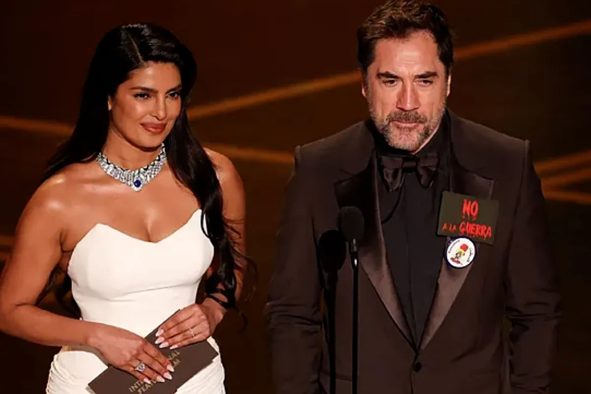 Javier Bardem lleva el "no a la guerra" a los Oscar y pide una "Palestina libre" desde el escenario
