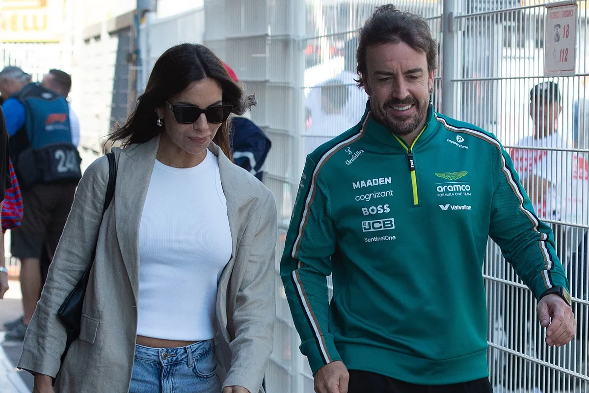 Fernando Alonso y Melissa Jiménez, padres de su primer hijo en común