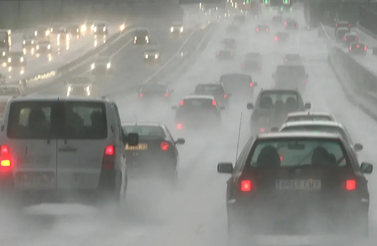 El 90% de los conductores no tiene formación para circular con mal tiempo