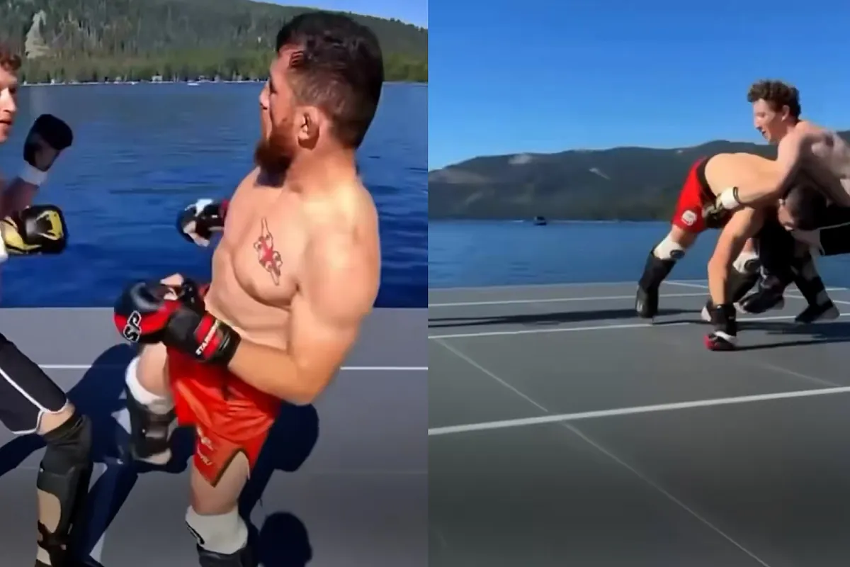 Mark Zuckerberg muestra su entrenamiento con el campeón de la UFC Merab Dvalishvili