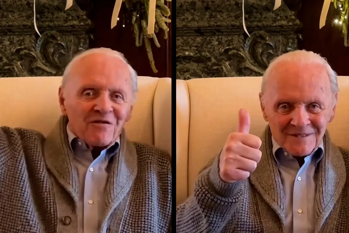Anthony Hopkins comparte un poderoso mensaje de fin de año al cumplir 50 años sobrio
