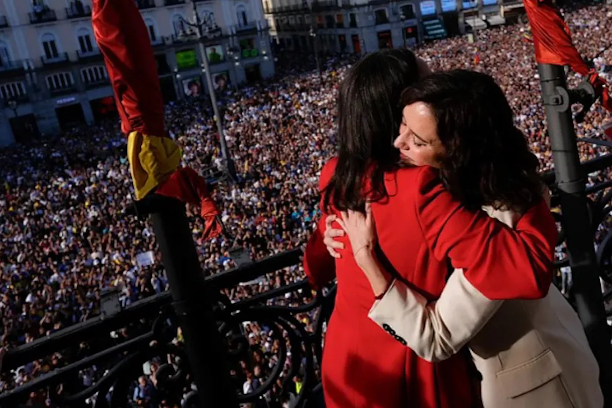 Díaz Ayuso impone la Medalla de Oro de Madrid a María Corina Machado