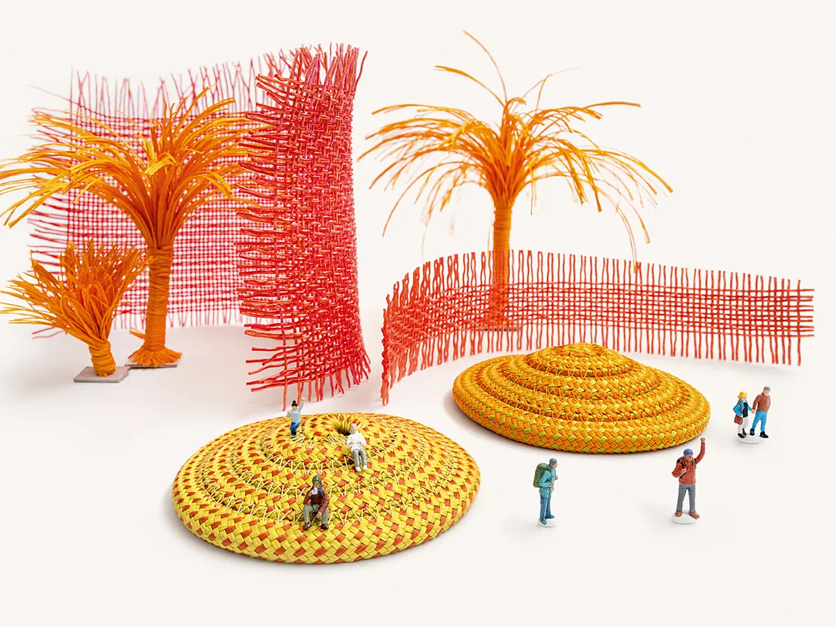 Del verde al amarillo, el rosa o el melocotón: full color, el nuevo código del mueble de exterior