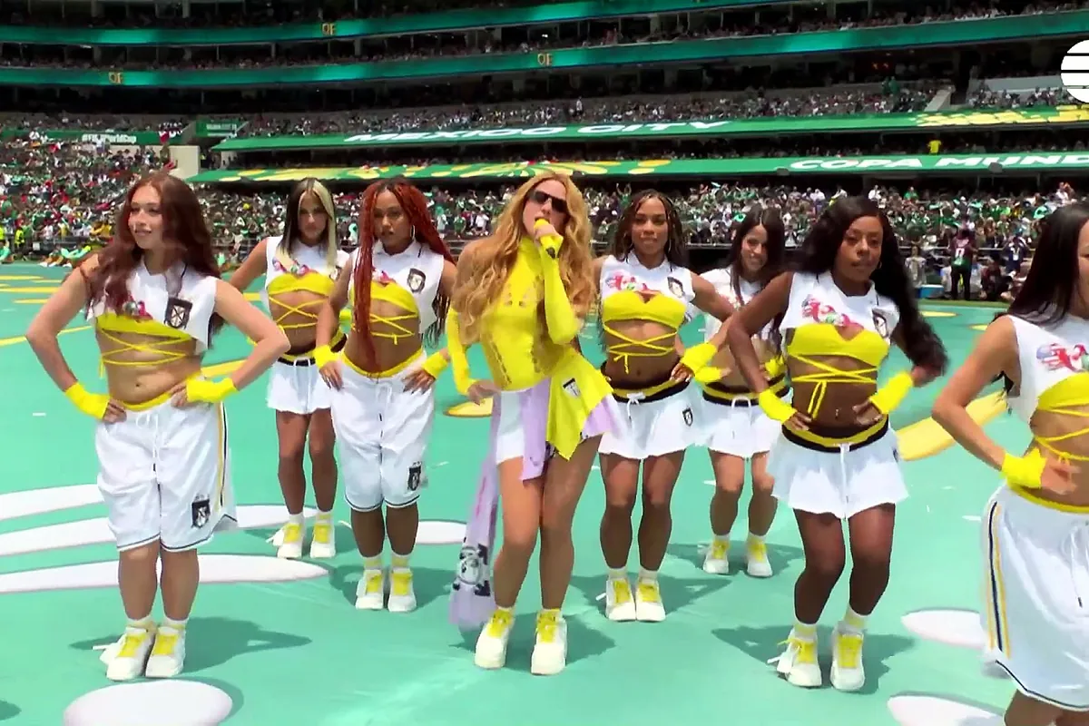 Así fue la actuación de Shakira en la ceremonia del Mundial de Fútbol 2026