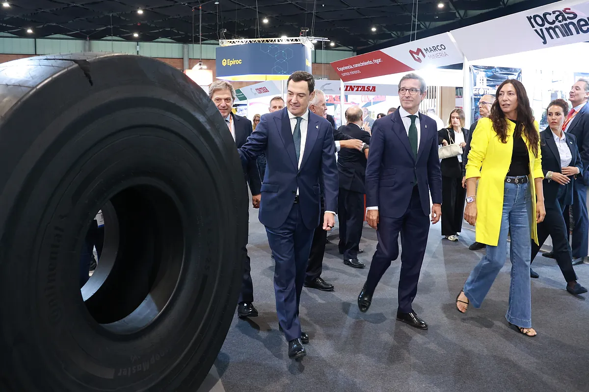 Moreno destaca el prometedor futuro de la minería metálica y el liderazgo de Andalucía