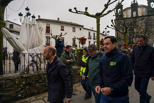 Juanma Moreno no viajar� a Chipre para seguir desde Andaluc�a la emergencia meteorol�gica