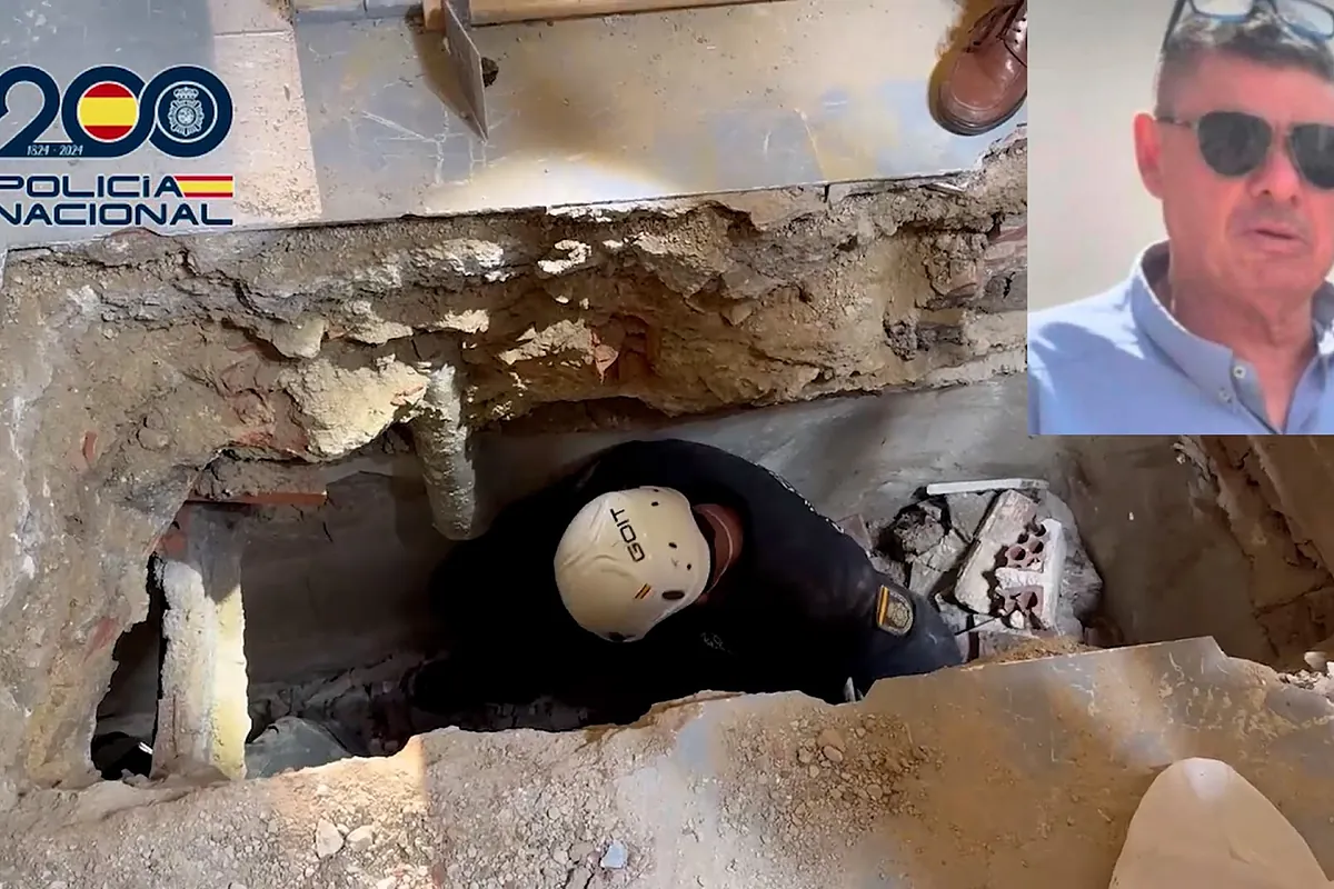 Encuentran el cadáver del testigo clave del crimen de la viuda de la CAM enterrado bajo hormigón en una casa