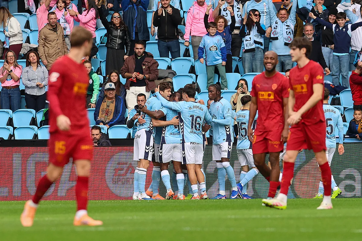 El Celta despedaza a un Valencia desgraciado que acaba sin portero