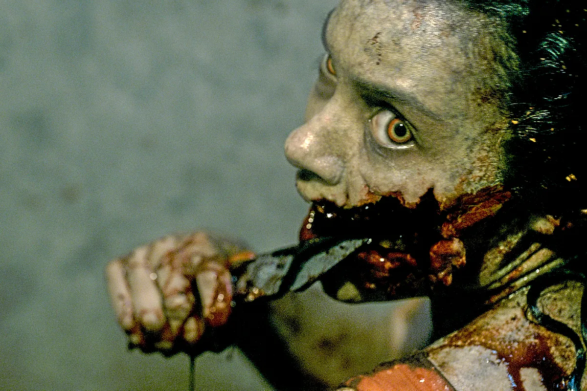 Evil Dead is burning