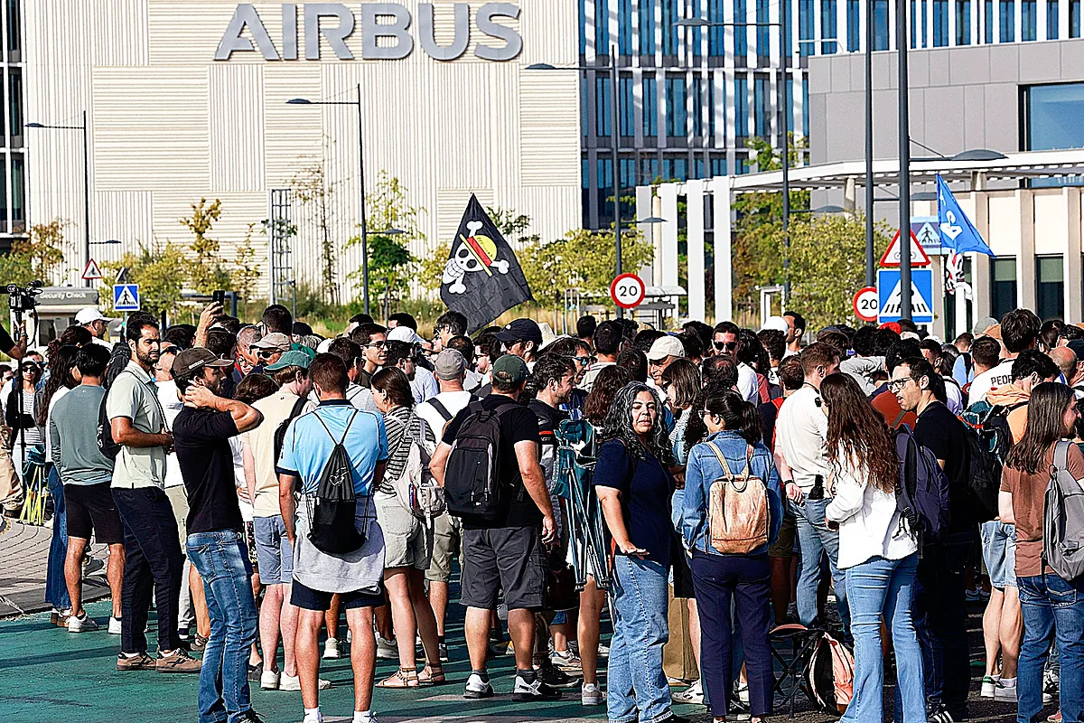 La nueva huelga en Airbus eleva la tensión sobre la producción comercial y militar del grupo a nivel global: "Los retrasos pueden afectar a la producción en Francia"