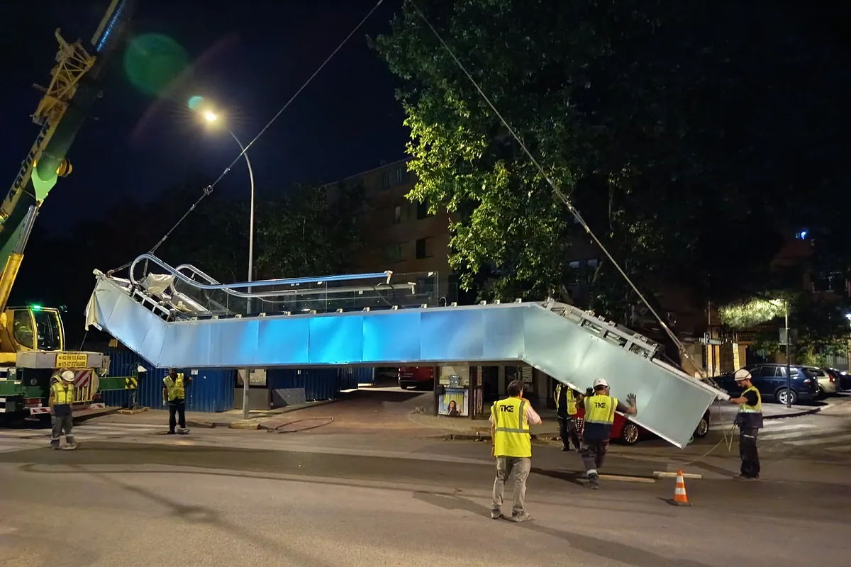 Más escaleras mecánicas de la calle al Metro para mejorar el acceso: hoy, se estrenan en Prosperidad y, de aquí a septiembre, en San Blas y Estrella