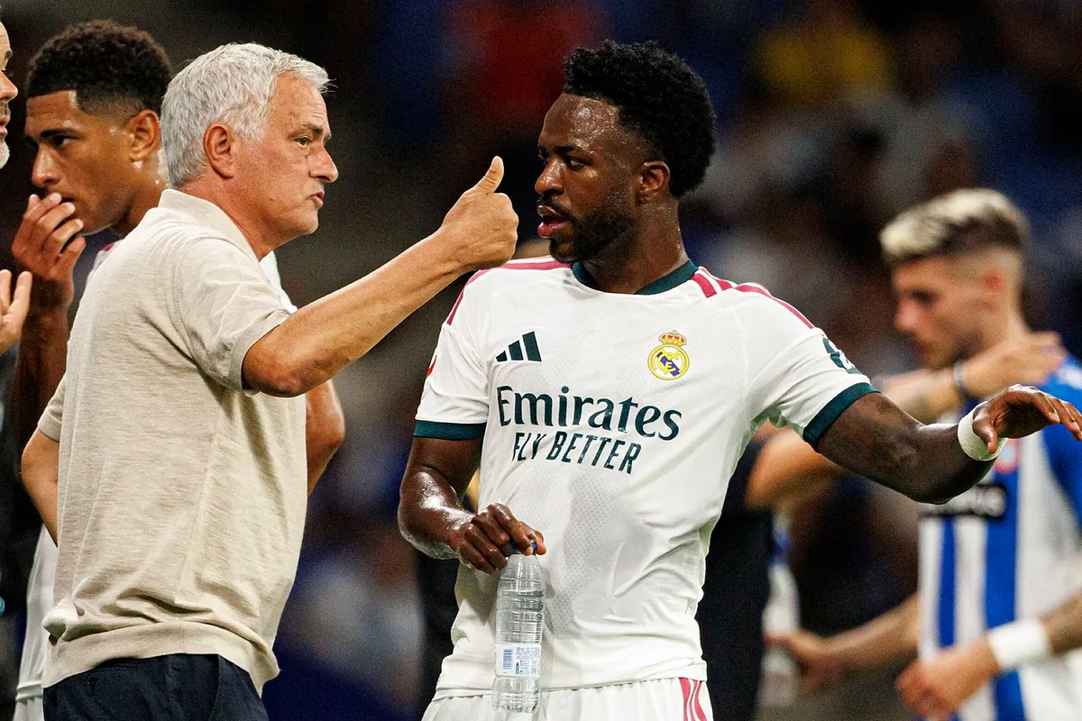 El 'plan Vinicius' de Mourinho, conversaciones y consejos en privado y un escudo en público: "Necesita sentirse querido"