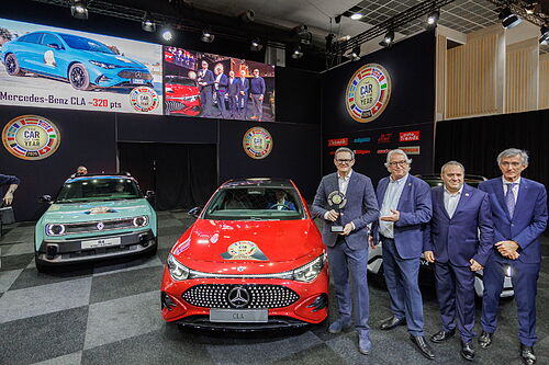 El nuevo Mercedes-Benz CLA, Coche del A�o en Europa 2026