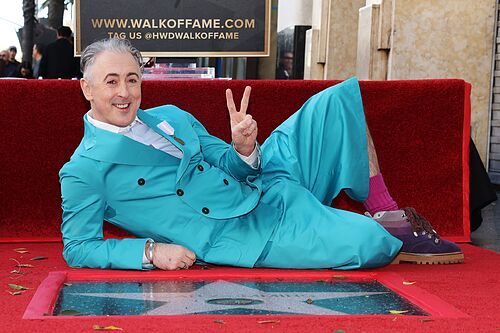 Alan Cumming, el actor bisexual e irreverente, �ntimo de Monica Lewinsky, que acaba de inaugurar su estrella en el Paseo de la Fama