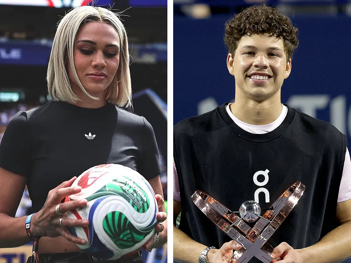 Ben Shelton, la historia de amor del tenista que ha eliminado a Alcaraz: así es su novia Trinity Rodman, la futbolista mejor pagada del mundo