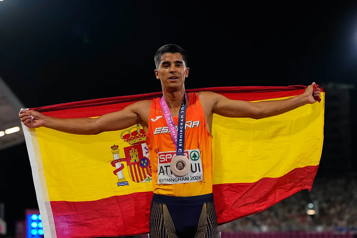 El oro que se le sigue resistiendo a Moha Attaoui, bronce en los 800 del campeonato de Europa