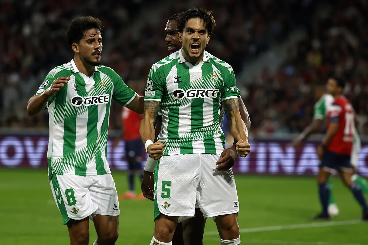 El Betis regresa a la Champions por la puerta grande, pero el Villarreal tampoco carbura en Europa