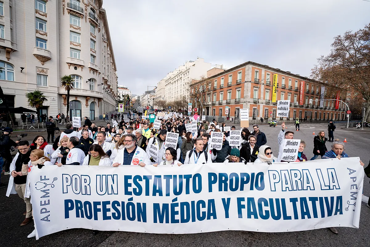 Órdago médico al Gobierno: la mayor huelga desde 1995