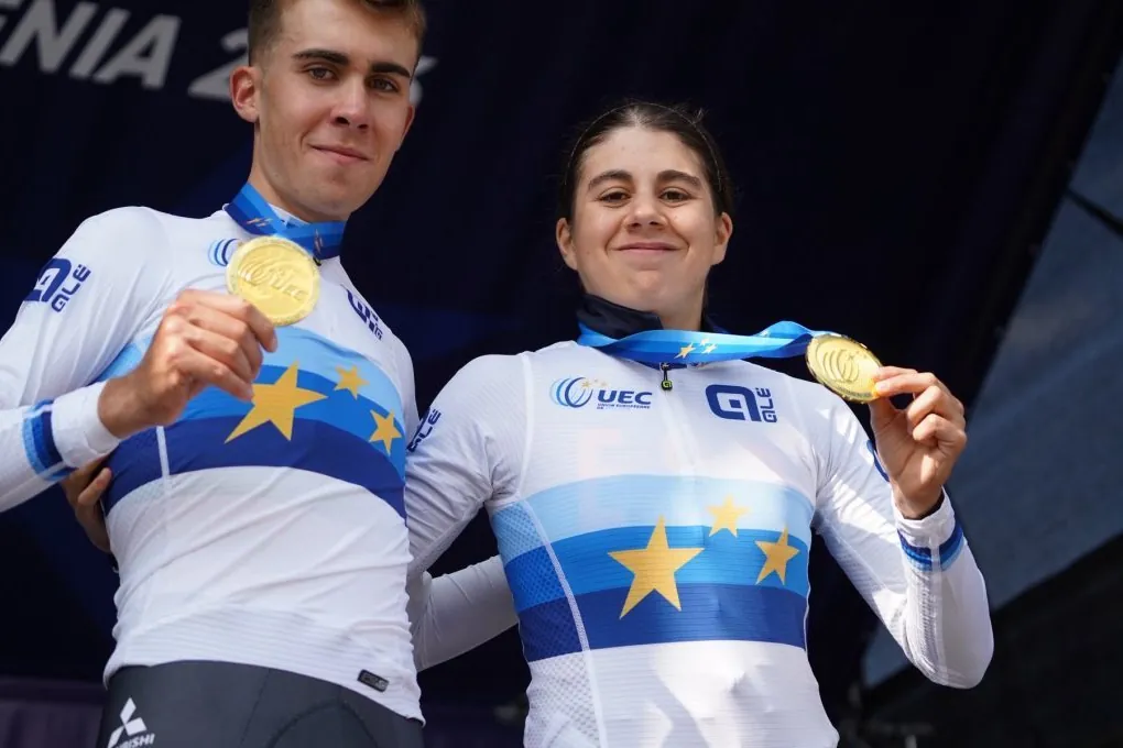 Spanish cyclists Noval, Álvarez and Neira win European time trial gold