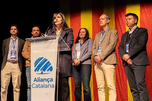 S�lvia Orriols abre la precampa�a de Alian�a Catalana para las elecciones municipales: "Restituiremos el Estado catal�n libre, seguro y occidental"