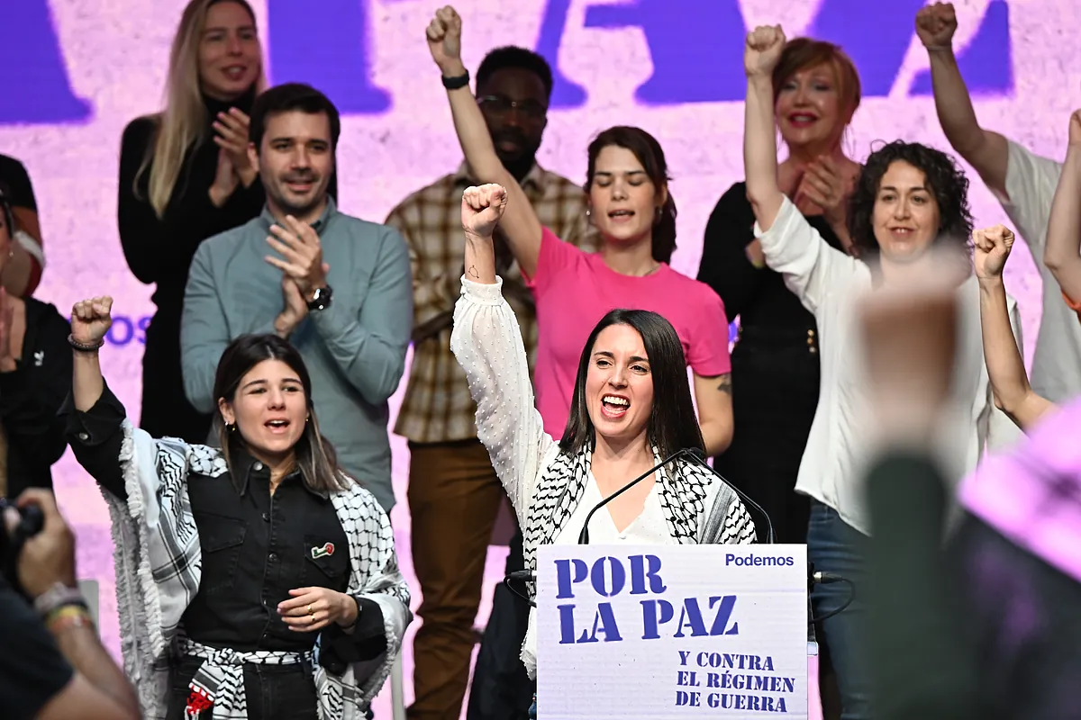 Irene Montero margina a Yolanda Díaz y Sumar de una candidatura de ...