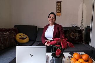 Khadija Amin, la activista afgana que se atreve con el debate tab�: "Hablar de feministas musulmanas es complicado, a veces casi contradictorio"