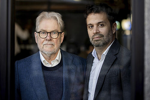 Michael Reid y Xavier Col�s: "Hacer periodismo se ha puesto m�s dif�cil que antes pero es m�s necesario que nunca"