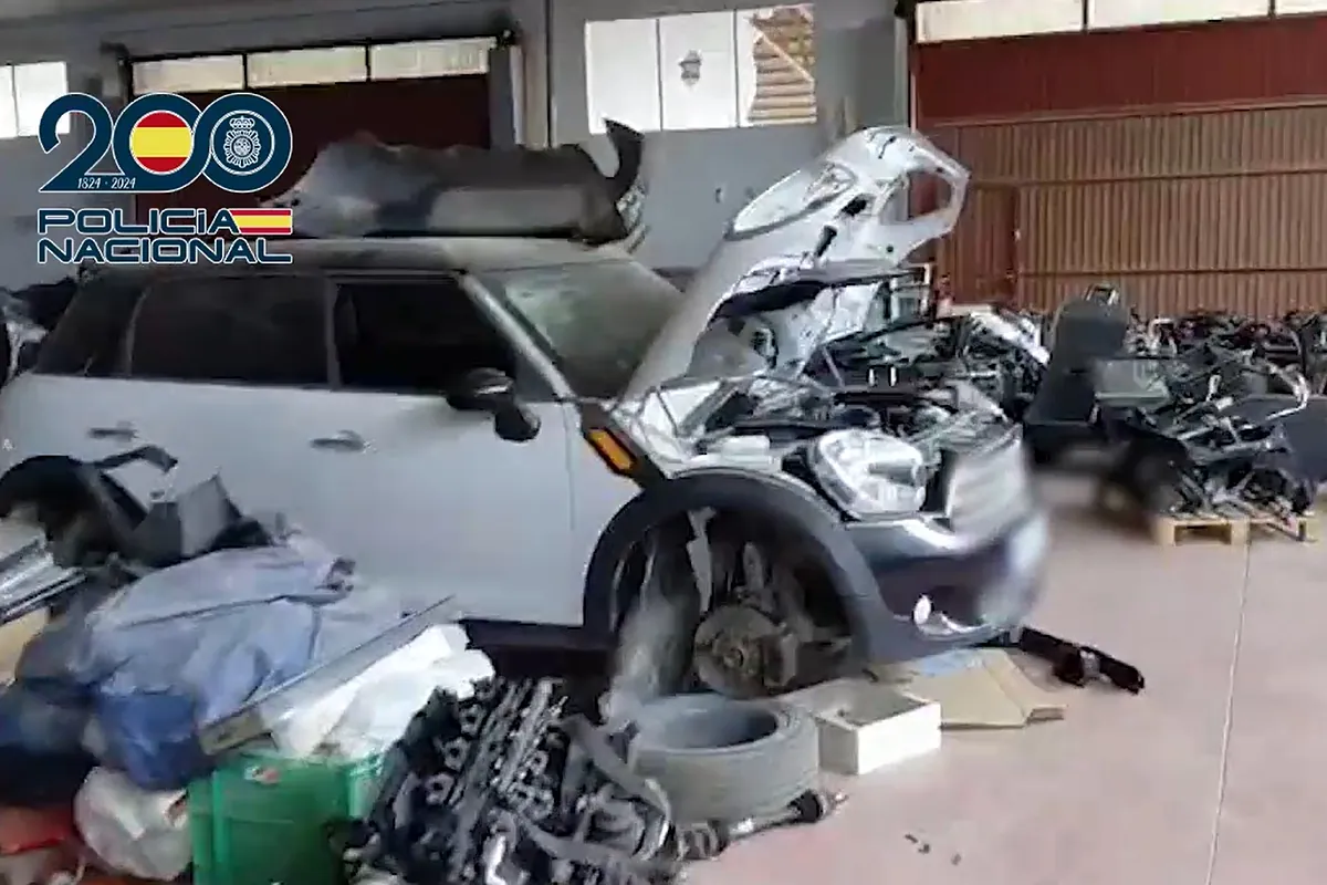 Detenidos varios clanes familiares que robaban coches de alta gama por encargo para vender sus piezas fuera de España
