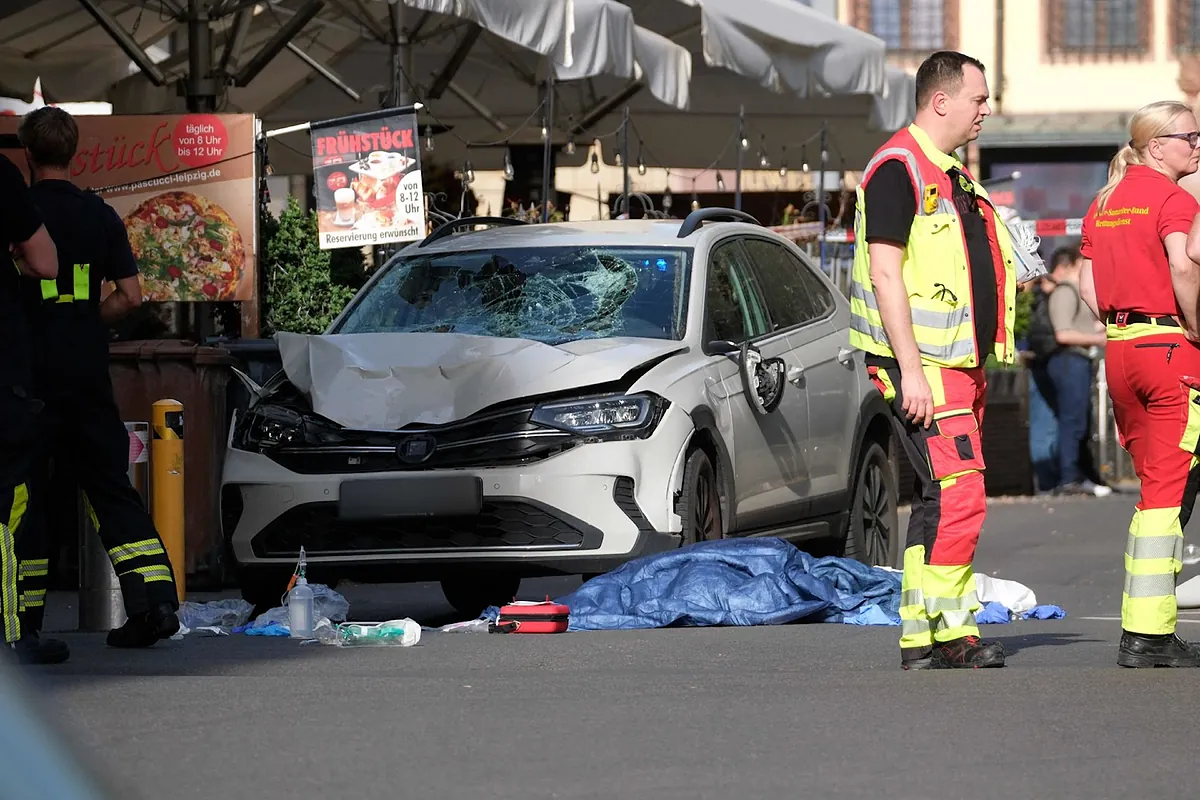 Detenido un conductor tras un atropello masivo con víctimas mortales en Leipzig (Alemania)