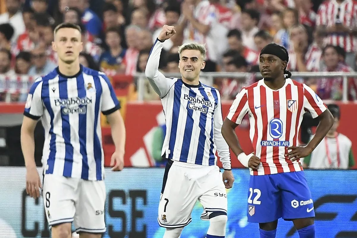 Marrero emula a Arconada y da la Copa a la Real Sociedad en los penaltis ante el Atlético