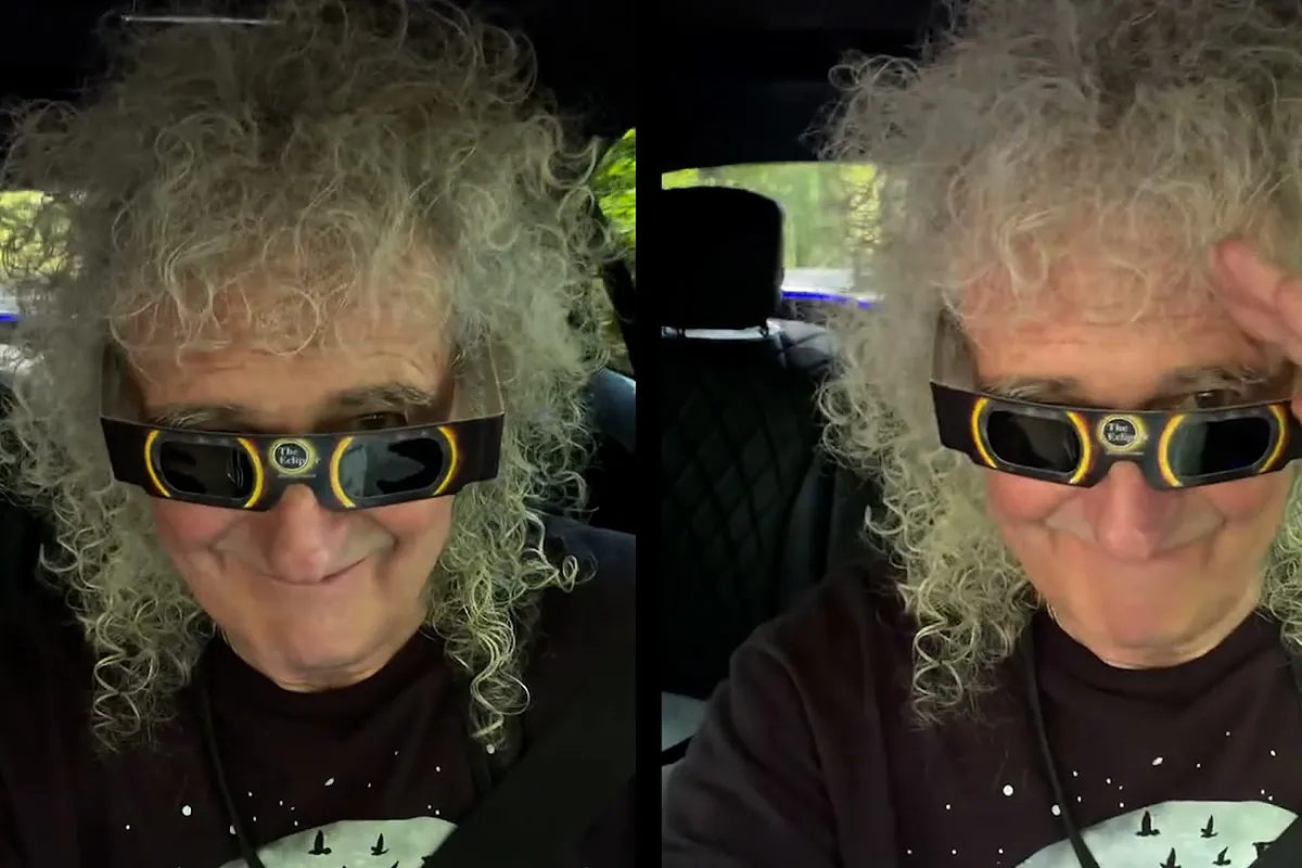 Brian May, guitarrista de Queen y doctor en astrofísica, preparado para ver el eclipse desde España: "¡Hurra!"