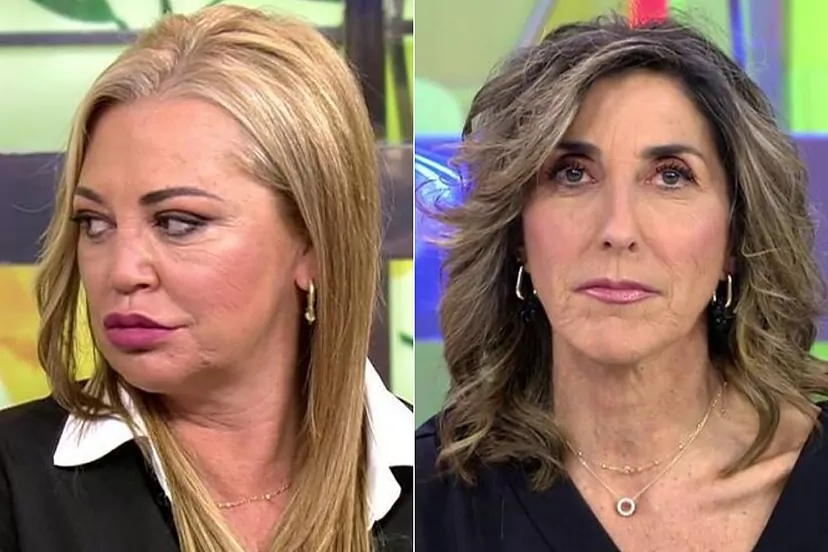 El tenso reencuentro sin saludo entre Belén Esteban y Paz Padilla | Televisión