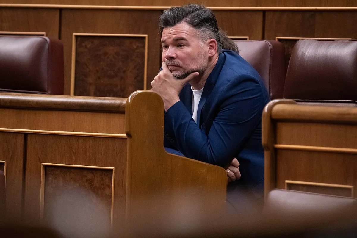 Rufián avisa de que si hubiera financiación ilegal del PSOE pedirían elecciones: "Es una anomalía terrible"
