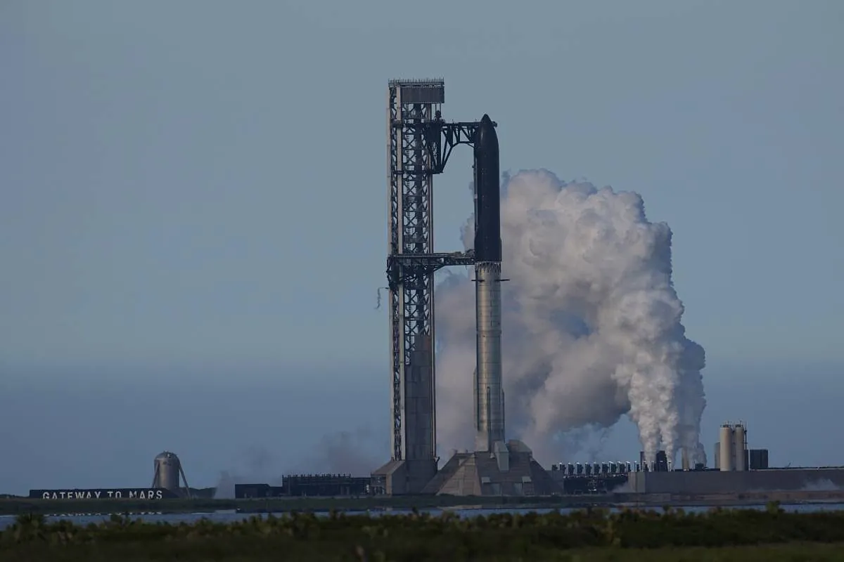 SpaceX retrasa el duodécimo lanzamiento del Starship, tras un intento fallido de despegue