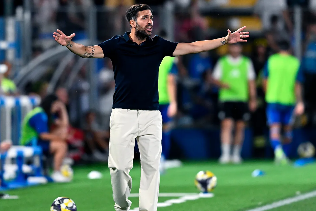 Cesc Fàbregas, tras clasificar al Como a la Champions: "No es una broma, si no das un salto de calidad te meten un marcador de tenis"