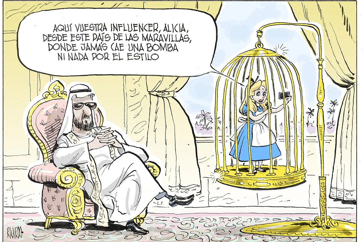 Terror de los influensex atrapados en un Dubái bajo los drones