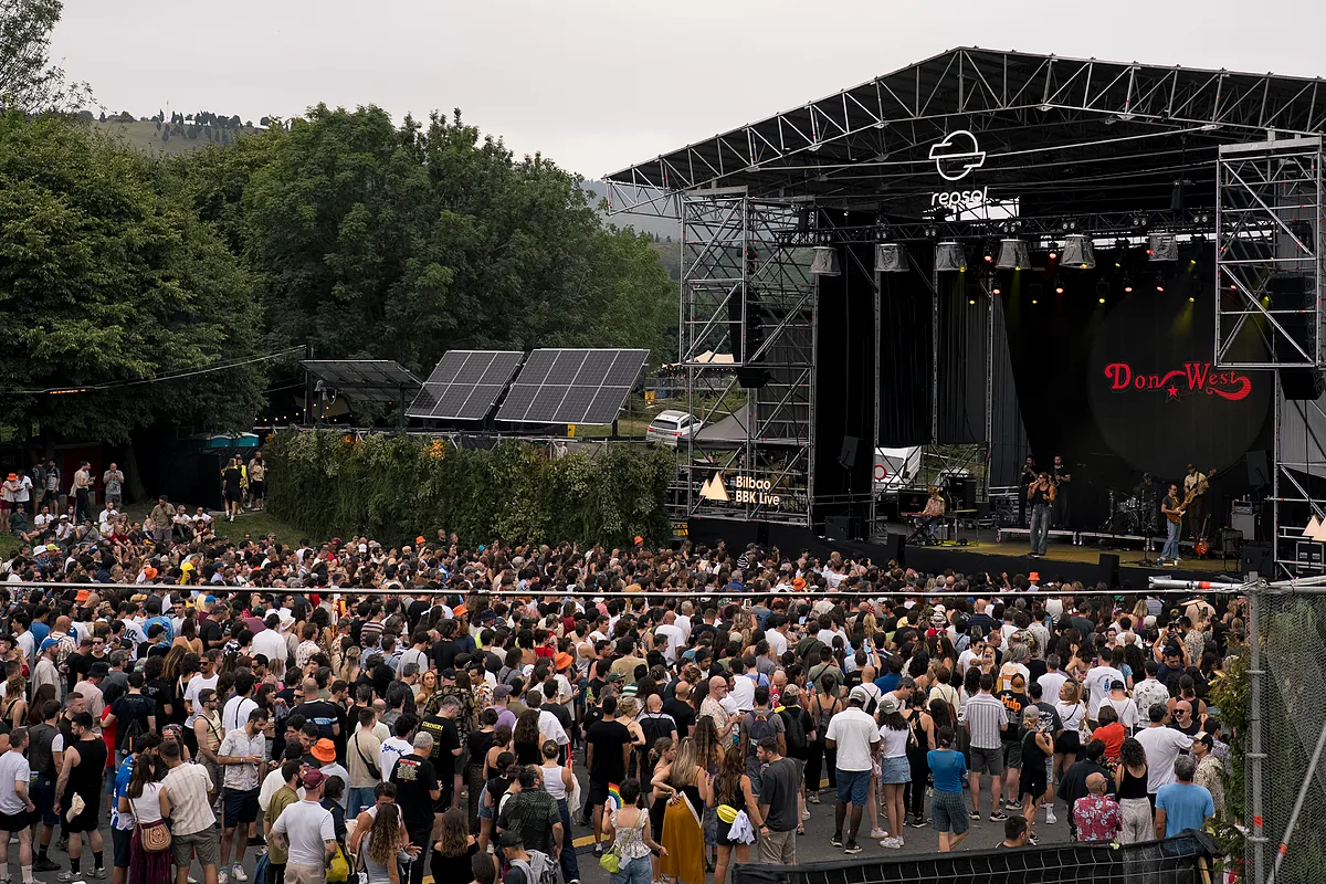 El BBK Live estrena seguidores solares inteligentes con IA para impulsar un festival más eficiente