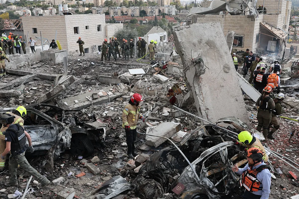 Un misil iraní causa decenas de muertos en Israel