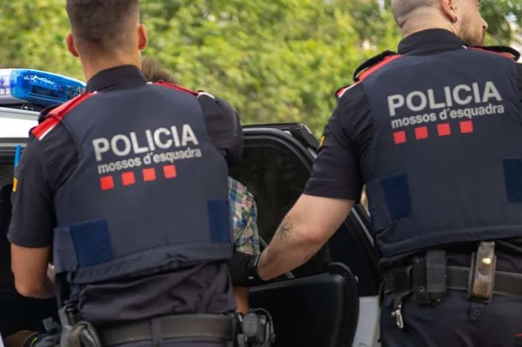 Vehículo policial de los Mossos d'Esquadra