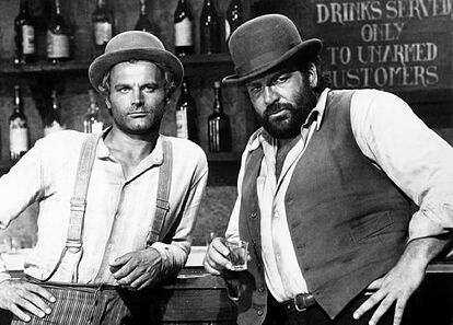 Terence Hill, el actor inseparable de Bud Spencer que cambió los puños por  la sotana | Celebrities